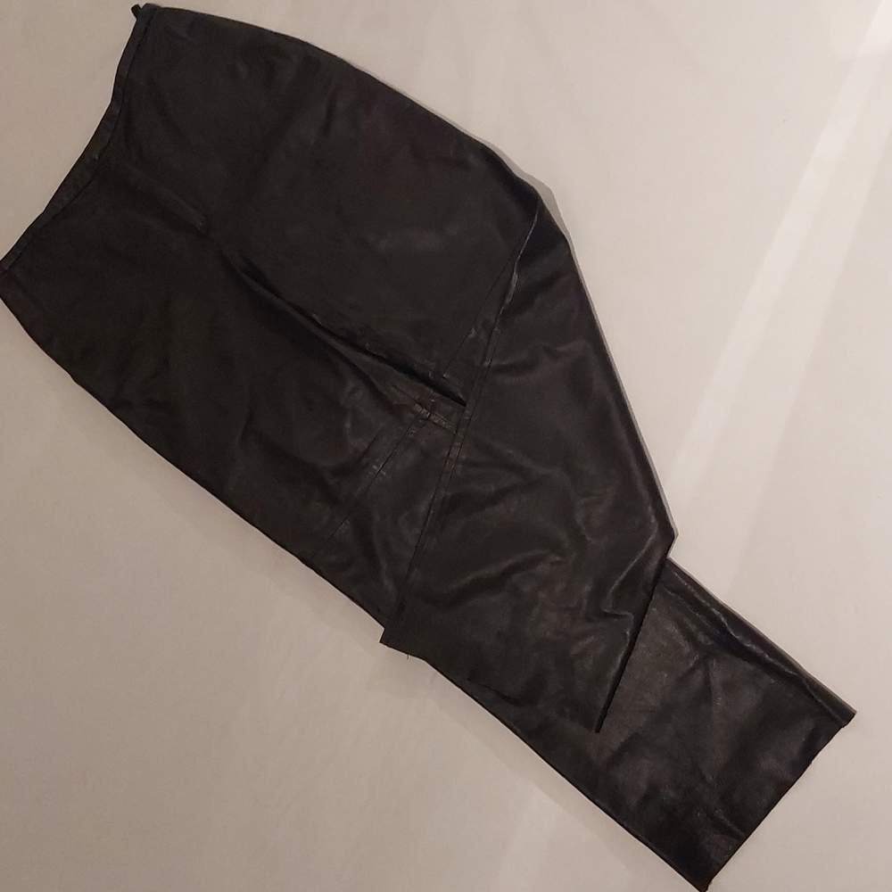 Banana Republic genuine leather pants